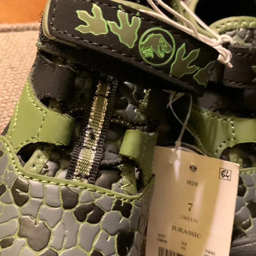 Jurassic World T Rex Light Up Sandals